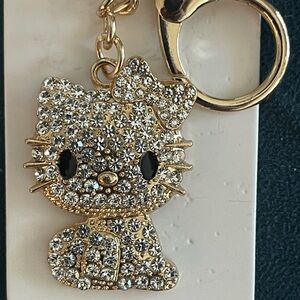 NEW Kitty Cat Fashion Jewelry Keychain bag charm